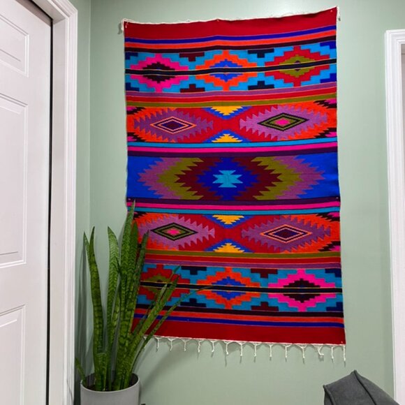 Wool Tapestry Rug - Picture 2 of 5